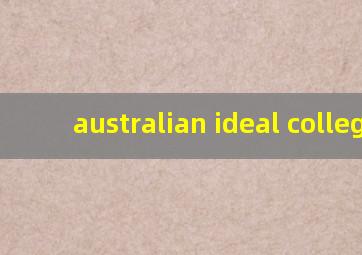 australian ideal college